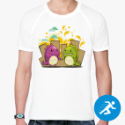 Мужская спортивная футболка