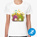 Женская спортивная футболка