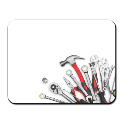 Коврик для мыши с принтом Инструменты