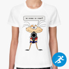 Женская спортивная футболка