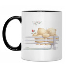 Кружка двухцветная