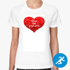 Женская спортивная футболка