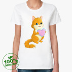 Женская футболка органик