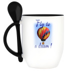 Кружка с ложкой