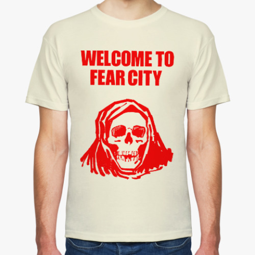 Футболка с принтом Welcome to Fear City