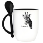 Кружка с ложкой