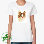 Женская футболка органик