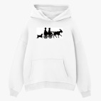 Толстовка худи оверсайз