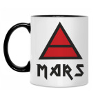 Кружка двухцветная