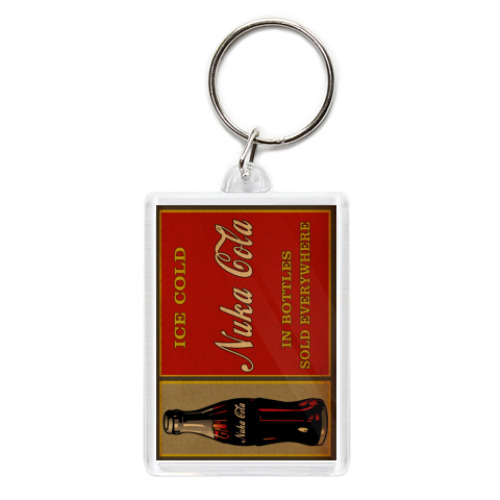 Брелок с принтом Nuka Cola