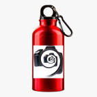 Металлическая бутылка 400 мл UV-DTF