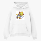 Толстовка худи оверсайз