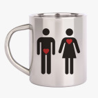 Кружка металлическая