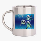 Кружка металлическая