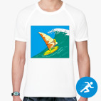 Мужская спортивная футболка