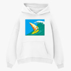 Толстовка худи оверсайз