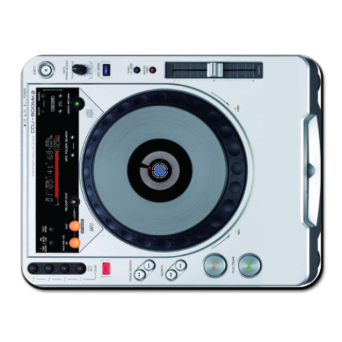 Коврик для мыши с принтом диджейский пульт