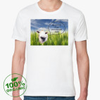 Мужская футболка органик