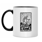 Кружка двухцветная