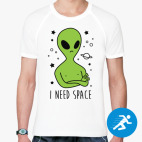 Мужская спортивная футболка