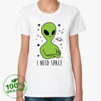 Женская футболка органик