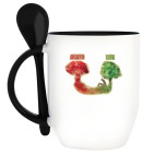 Кружка с ложкой