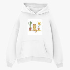 Толстовка худи оверсайз