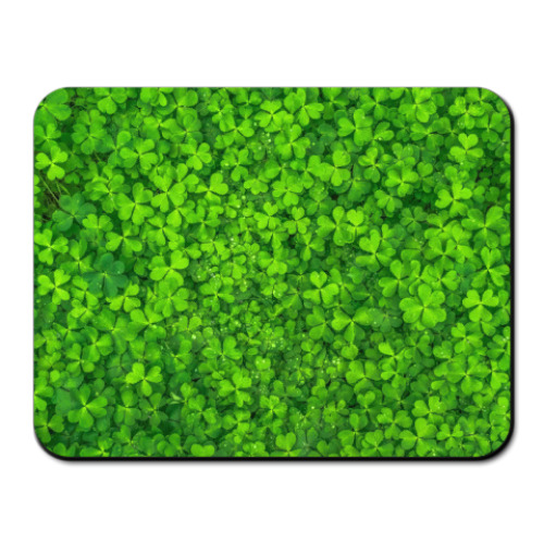 Коврик для мыши с принтом "Клевер"