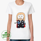 Женская футболка органик