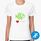 Женская спортивная футболка