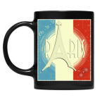 Кружка цветная UV-DTF