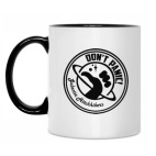 Кружка двухцветная