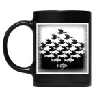 Кружка цветная UV-DTF