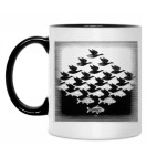 Кружка двухцветная