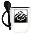 Кружка с ложкой