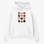 Толстовка худи оверсайз