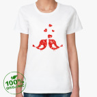 Женская футболка органик