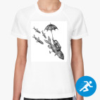 Женская спортивная футболка