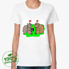 Женская футболка органик