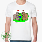 Мужская футболка органик