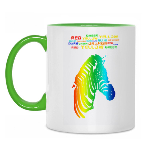 Кружка с принтом Colour dreams