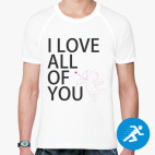 Мужская спортивная футболка