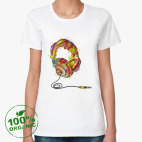 Женская футболка органик