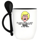 Кружка с ложкой