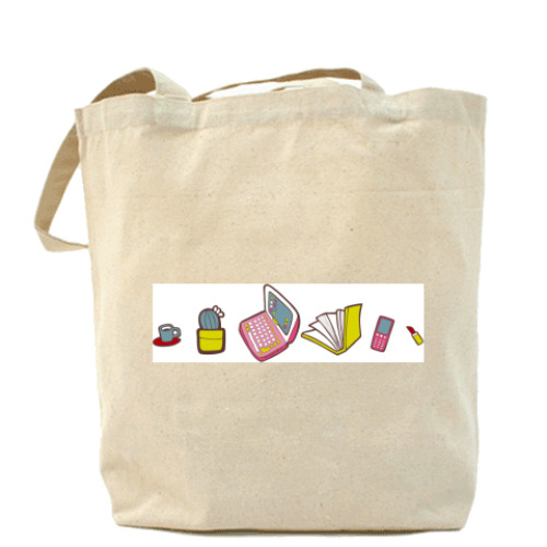 Сумка шоппер  про работу