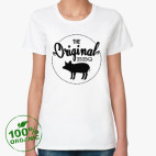 Женская футболка органик