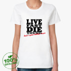 Женская футболка органик