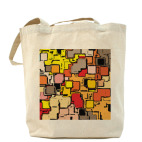 Фон из цветных квадратов.