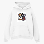 Толстовка худи оверсайз