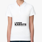 Женская рубашка поло